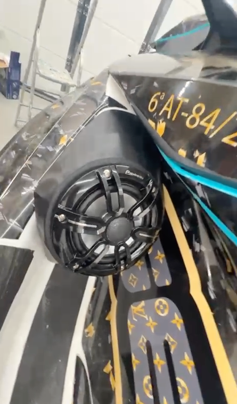 Sea doo GTI  RXP 2021-2026  Carcasas para altavoces y sistemas de audio 6.5"