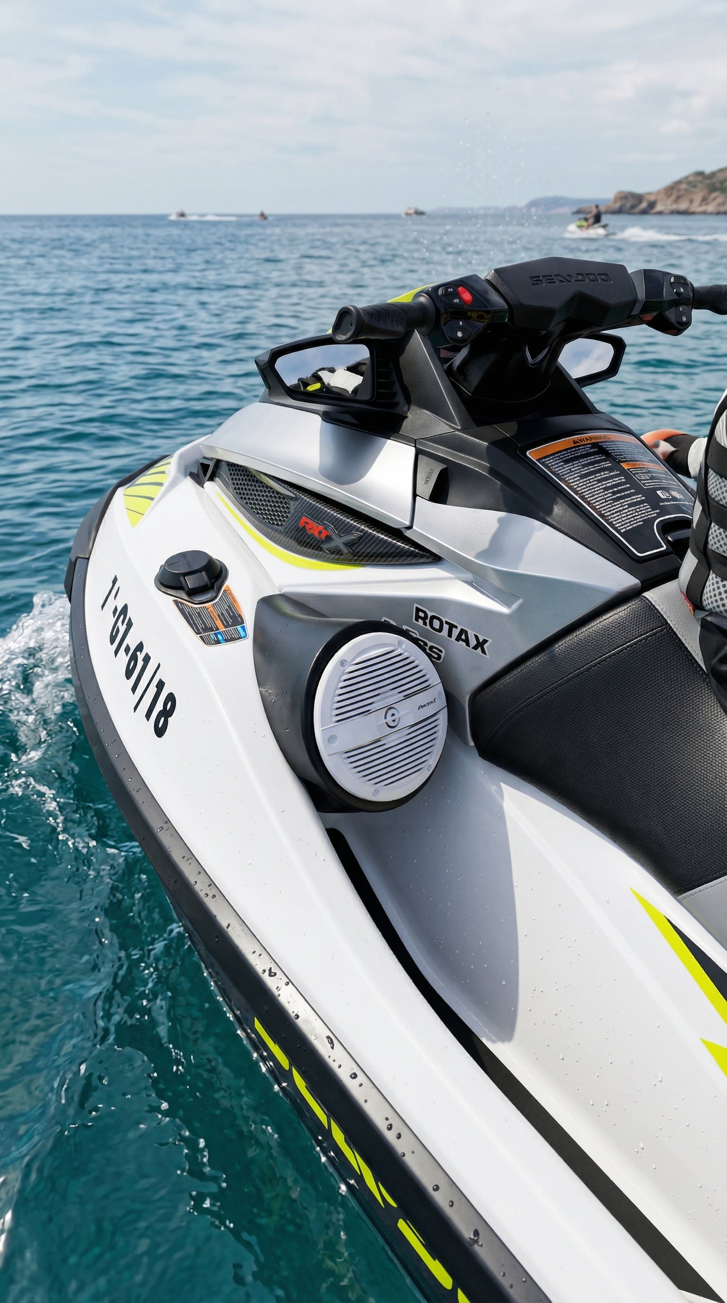 Sea Doo RXT GTX 2012-2019 Carcasas para altavoces y sistemas de audio 6.5"