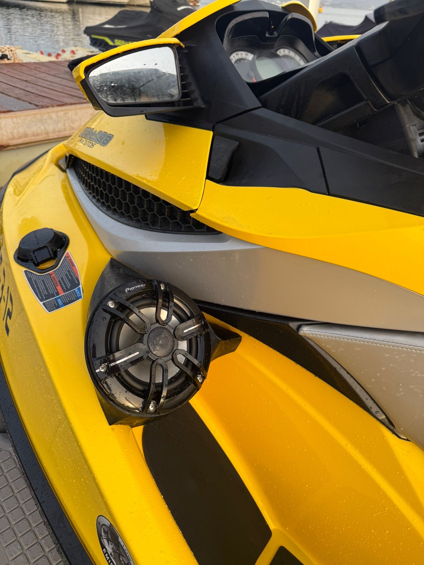 Sea Doo RXT GTX 2012-2019 Carcasas para altavoces y sistemas de audio 6.5"